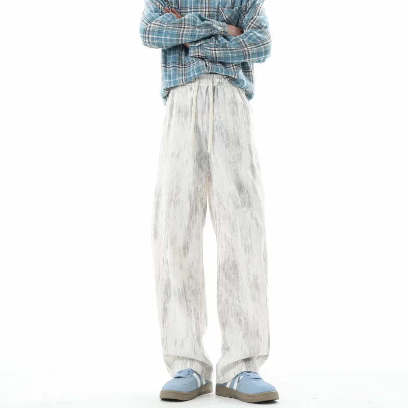 T-IRA Casual Pants Unisex Beige-2