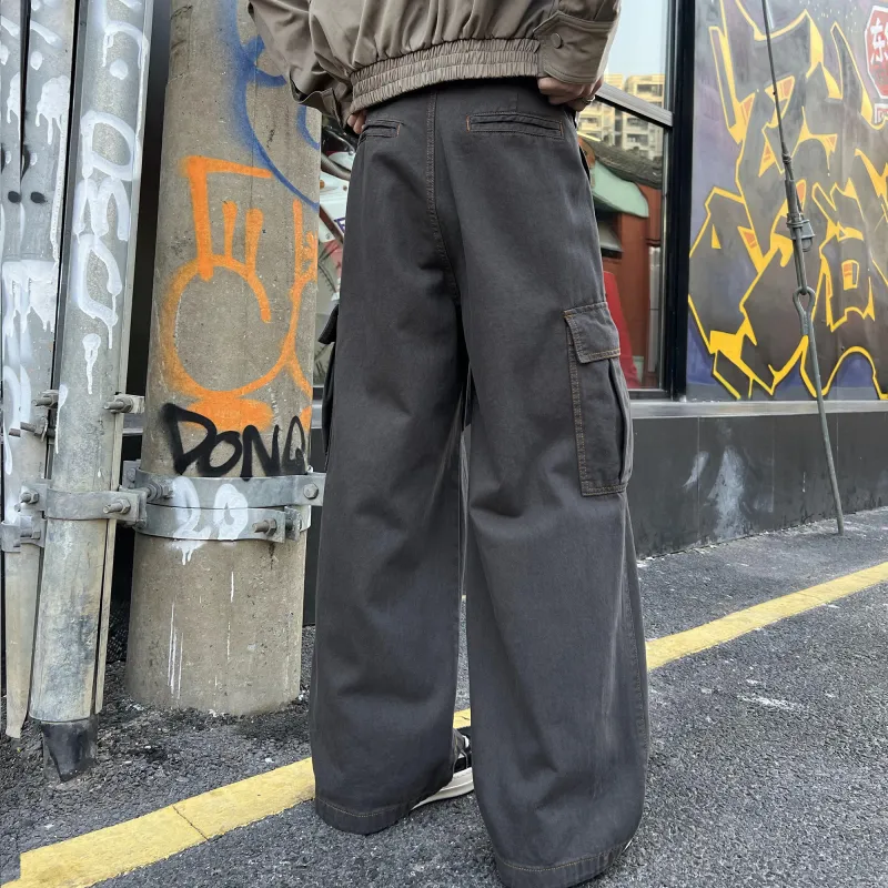 PAINT STAIN Fashion Casual Pants Unisex-7