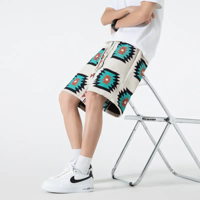 T IRA Casual Shorts Unisex Sardinian Apricot-5