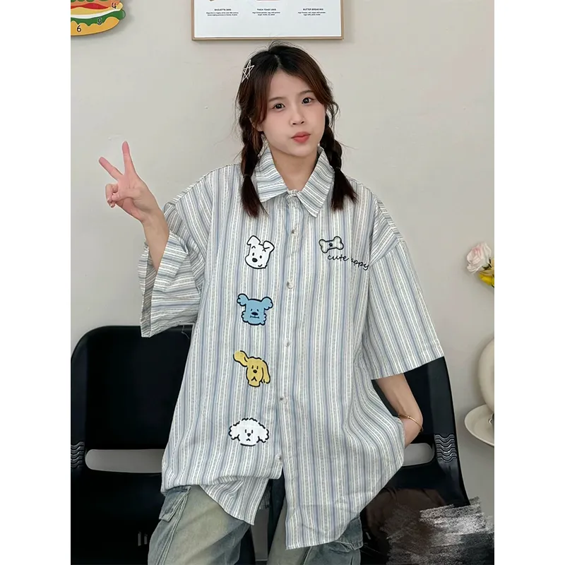 T-IRA Shirts Unisex White Stripes-1