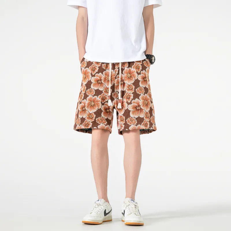 T IRA Shorts Unisex Sabah Brown-2