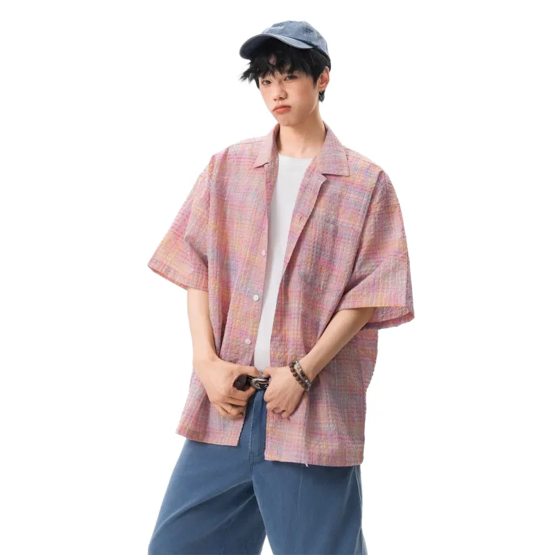 T-IRA Shirts Unisex Pink Embroidery-5