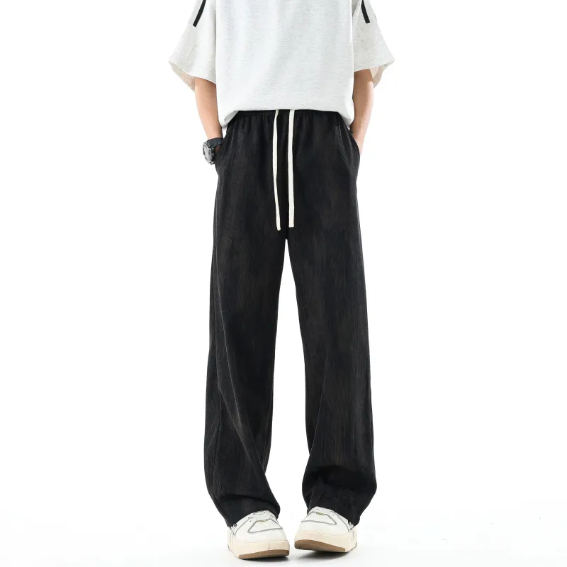 T-IRA Casual Pants Unisex Beige-10