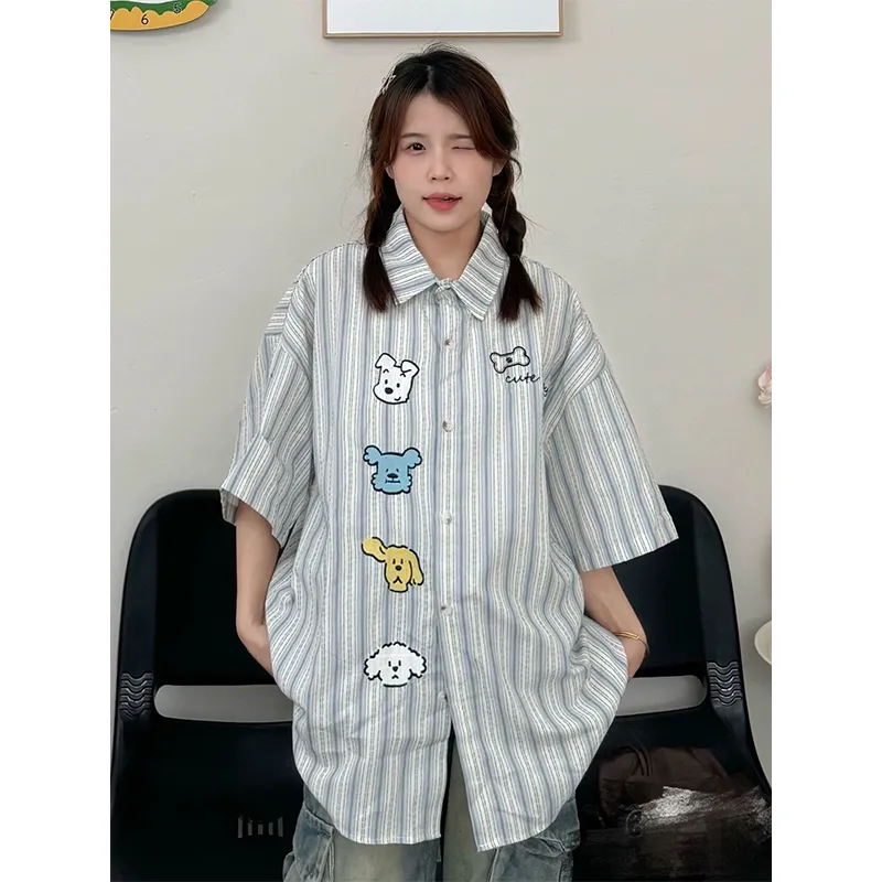 T-IRA Shirts Unisex White Stripes-3
