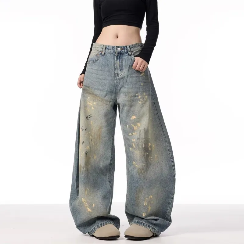 T IRA Jeans Unisex Blue-4