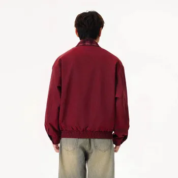 T IRA Jackets Coats Unisex Burgundy