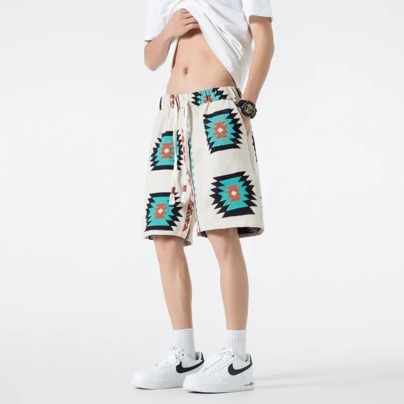 T IRA Casual Shorts Unisex Sardinian Apricot-2