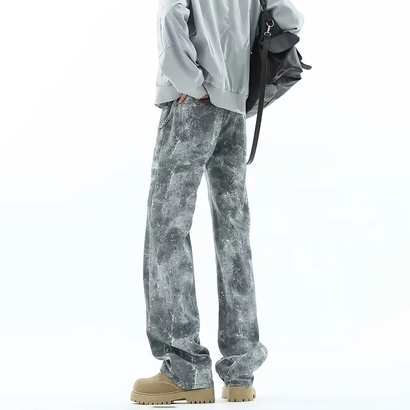 T IRA Casual Pants Unisex Gray-1