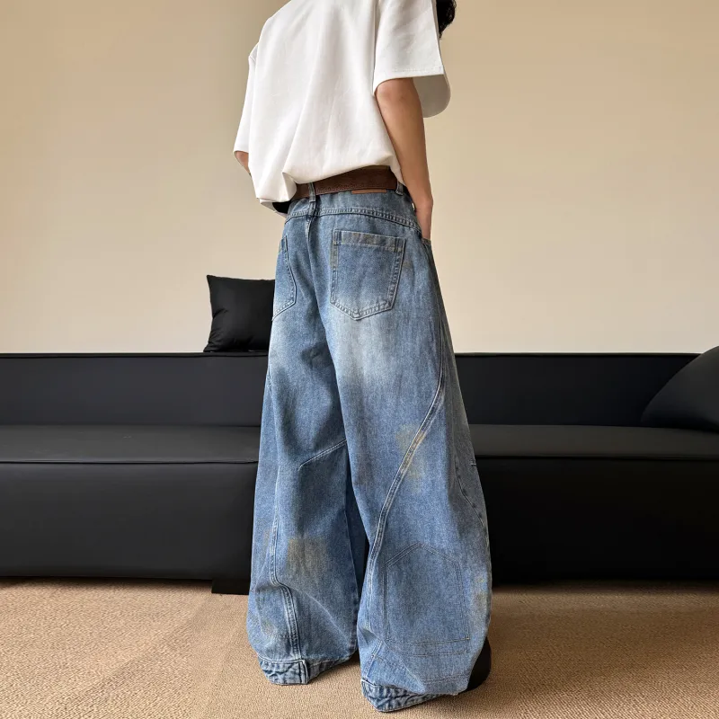 T-IRA Jeans Unisex Blue-3
