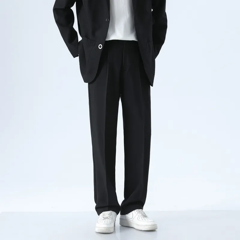TESTUNG Classic Suit Pants Unisex-10