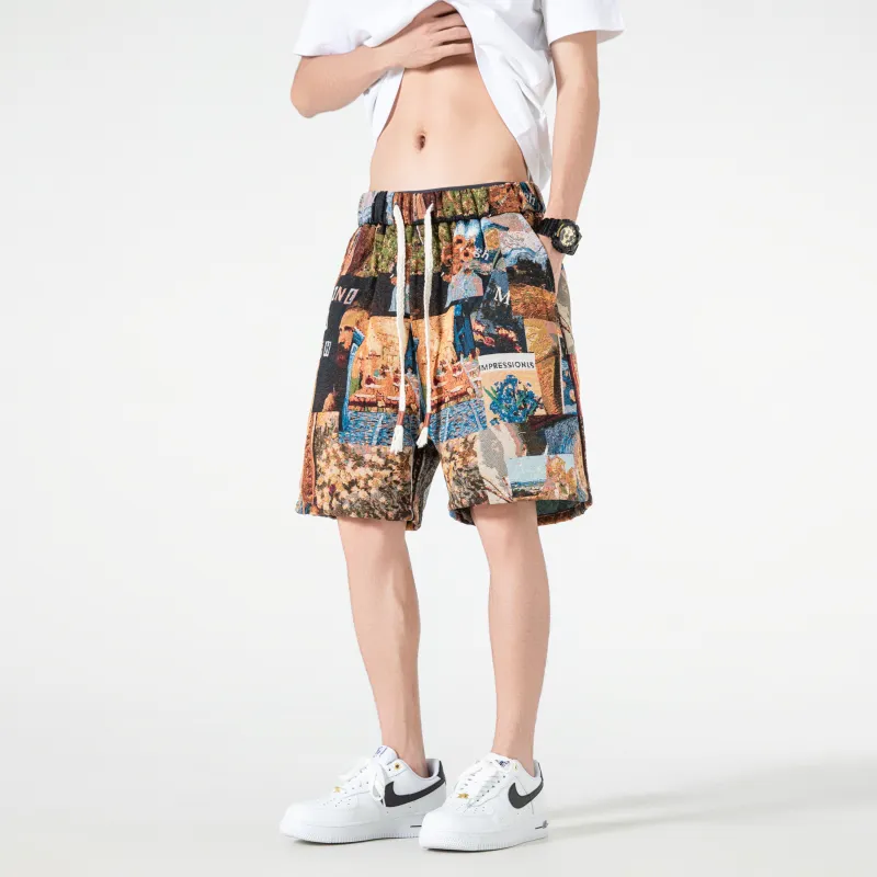 T IRA Casual Shorts Unisex Berlin Brown-2