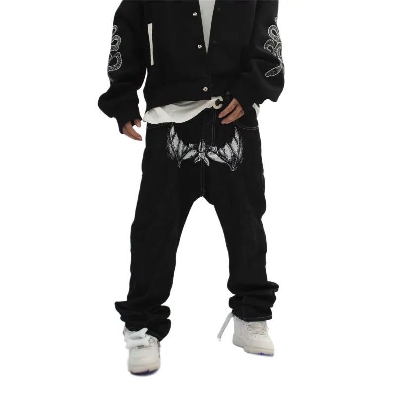 T IRA Jeans Unisex Vintage Black-3