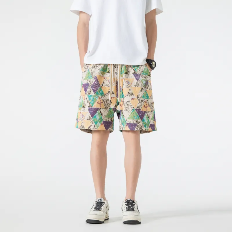T IRA Shorts Unisex Schönbrunn Yellow-2