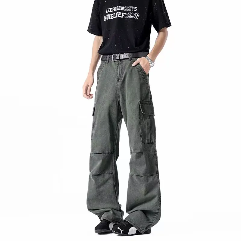 T IRA Jeans Unisex Army Green-3