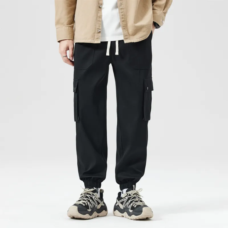 T IRA Cargo Pants Unisex Dark Purple-2