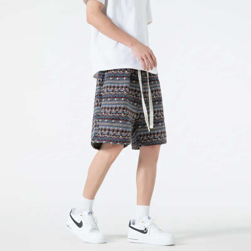 T IRA Casual Shorts Unisex Sri Lanka Blue-4