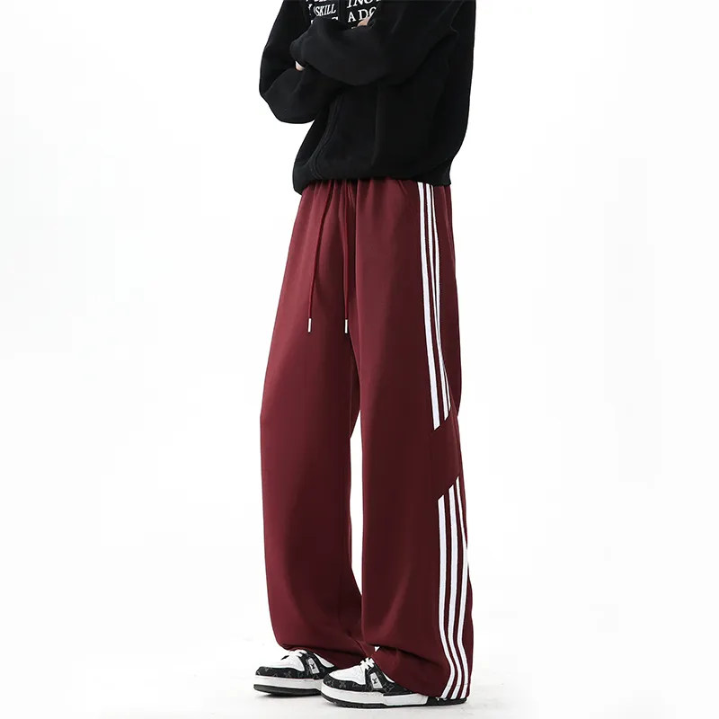 T-IRA Casual Pants Unisex Mauve-2