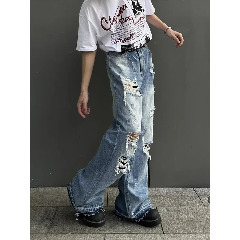 T IRA Jeans Unisex Blue Summer-4