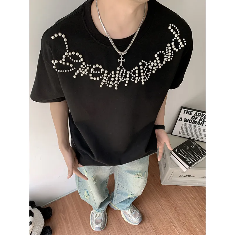 T IRA T Shirts Unisex 3D Effect Black Bead-5