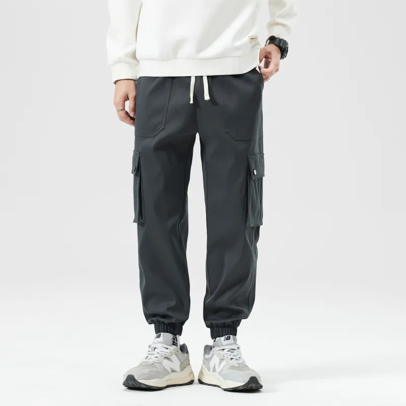 T IRA Cargo Pants Unisex Dark Purple-7