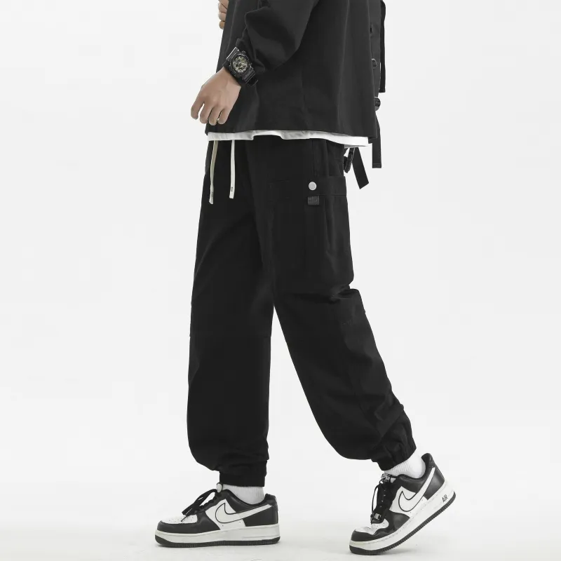 T IRA Cargo Pants Unisex Orange Red-5
