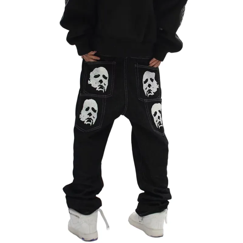 T IRA Jeans Unisex Vintage Black-4