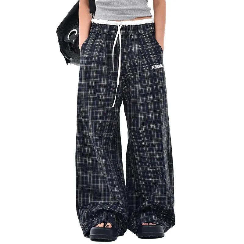 T IRA Casual Pants Unisex Black-2