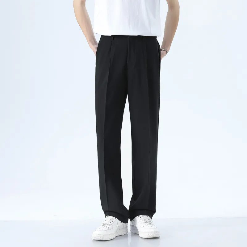 TESTUNG Classic Suit Pants Unisex-7