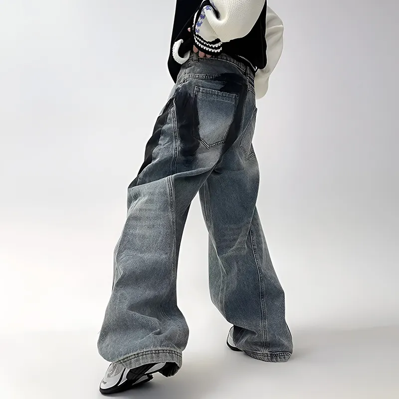 T IRA Jeans Unisex Blue-5