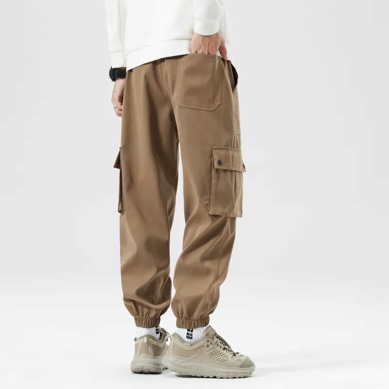 T IRA Cargo Pants Unisex Dark Purple-11