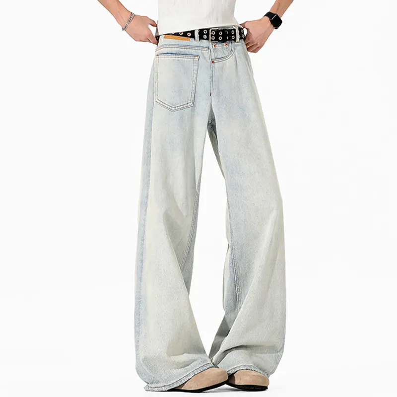 T IRA Jeans Unisex Sky Blue-3