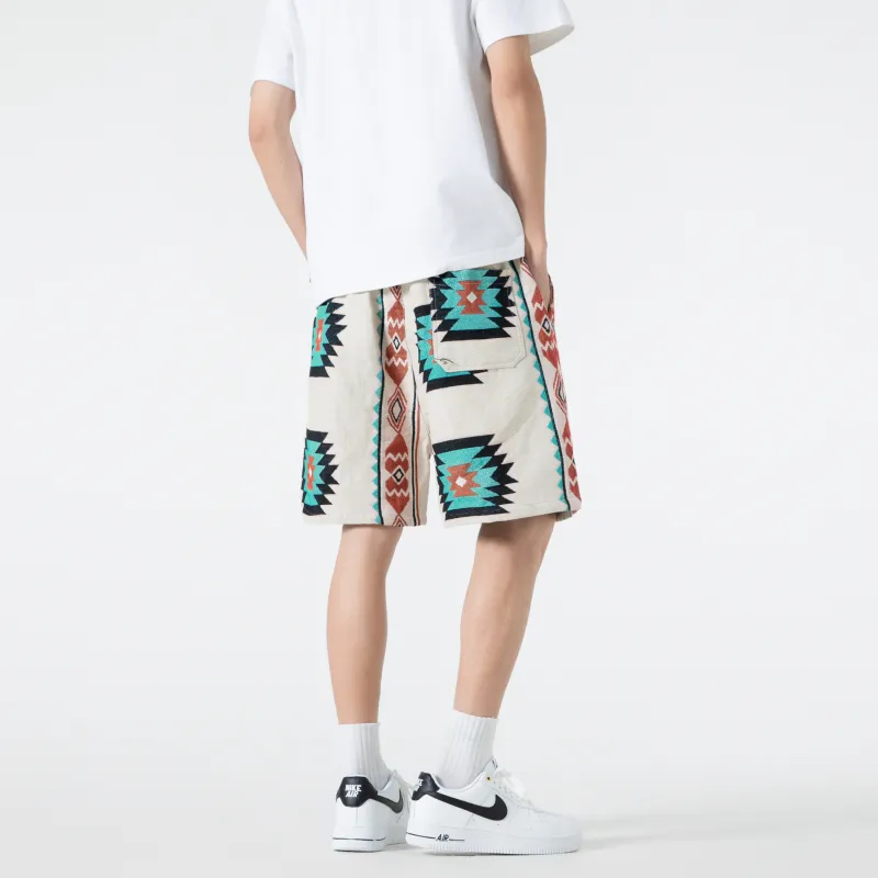 T IRA Casual Shorts Unisex Sardinian Apricot-4