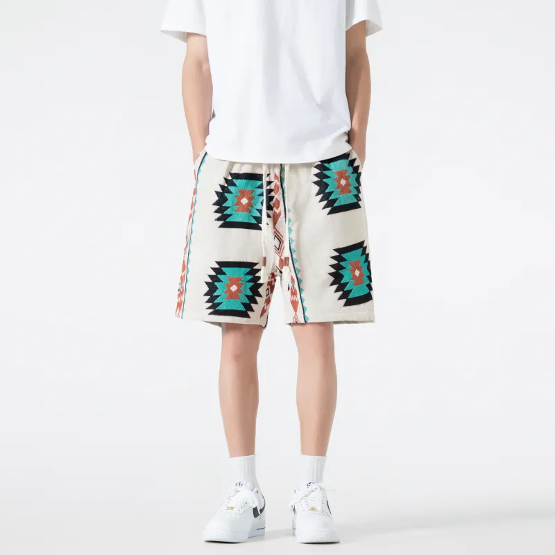 T IRA Casual Shorts Unisex Sardinian Apricot-3