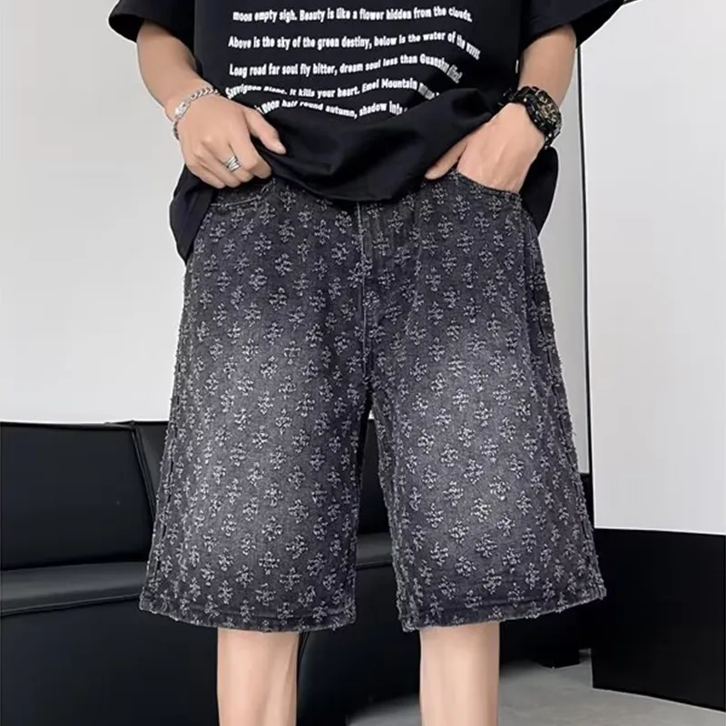 T IRA Denim Shorts Unisex-7