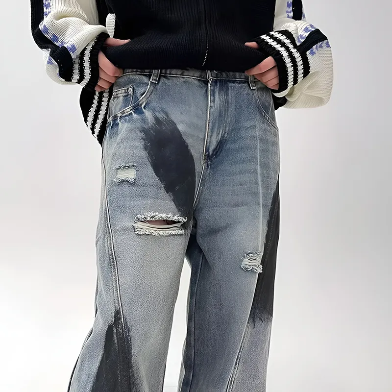 T IRA Jeans Unisex Blue-6