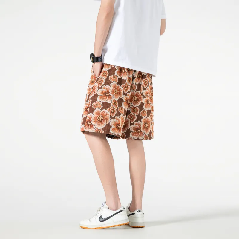T IRA Shorts Unisex Sabah Brown-3