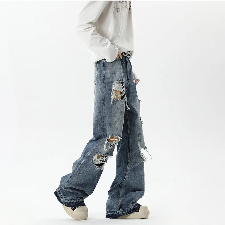 T IRA Jeans Unisex Blue-2