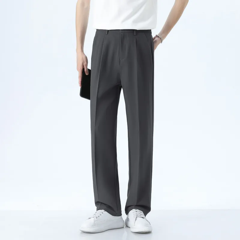 TESTUNG Classic Suit Pants Unisex-59