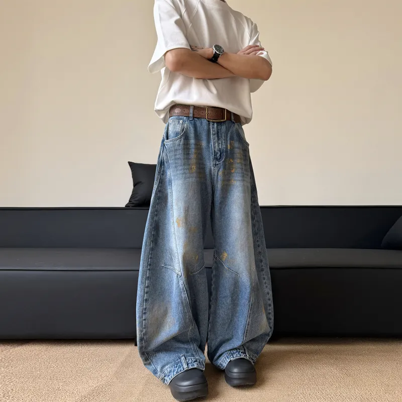 T-IRA Jeans Unisex Blue-5