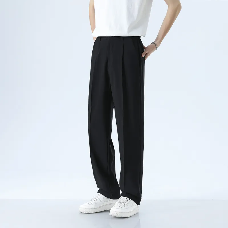 TESTUNG Classic Suit Pants Unisex-9