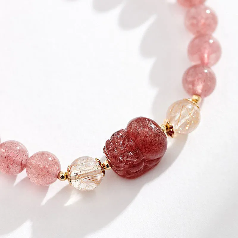 JIAFULAI Colored Glaze Bracelets Women's-3
