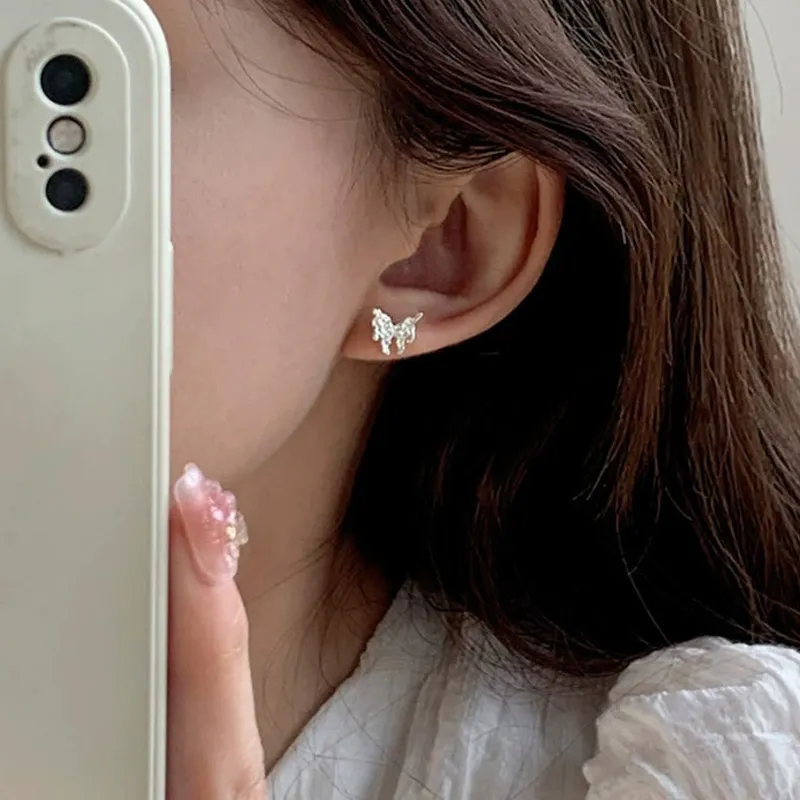 High Quality Alloy Fashion Stud Earrings Women's-4