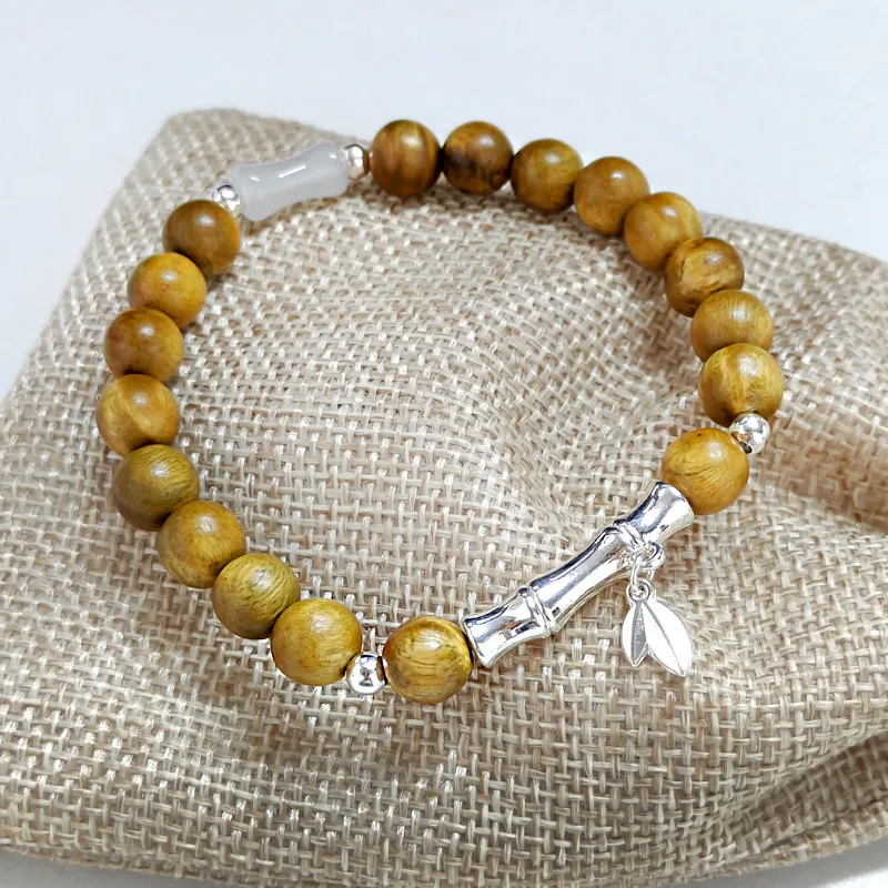 JIAFULAI Ebony Bracelets Unisex-5