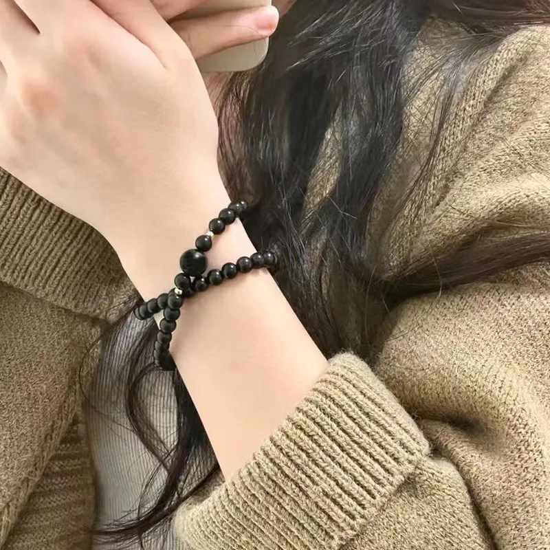 JIAFULAI Ebony Bracelets Unisex-3