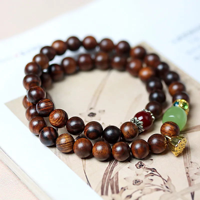 JIAFULAI Padauk Bracelets Unisex-3