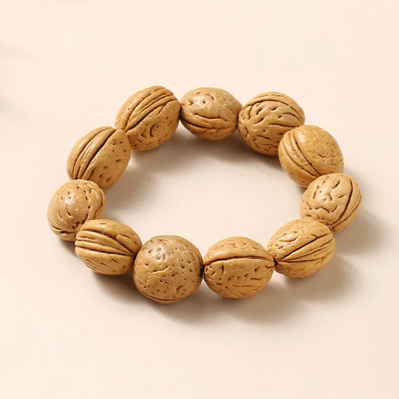 JIAFULAI Peach Pits Bracelets Unisex-1