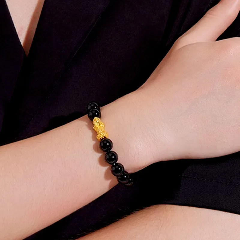 JIAFULAI Ebony Bracelets Unisex-2