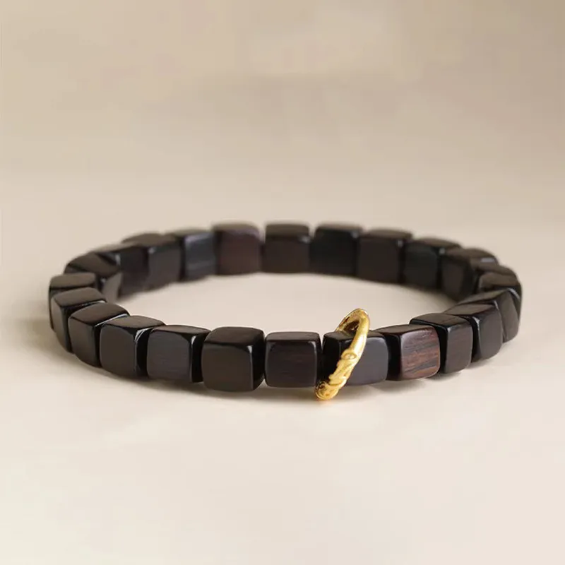 JIAFULAI Ebony Bracelets Unisex-1