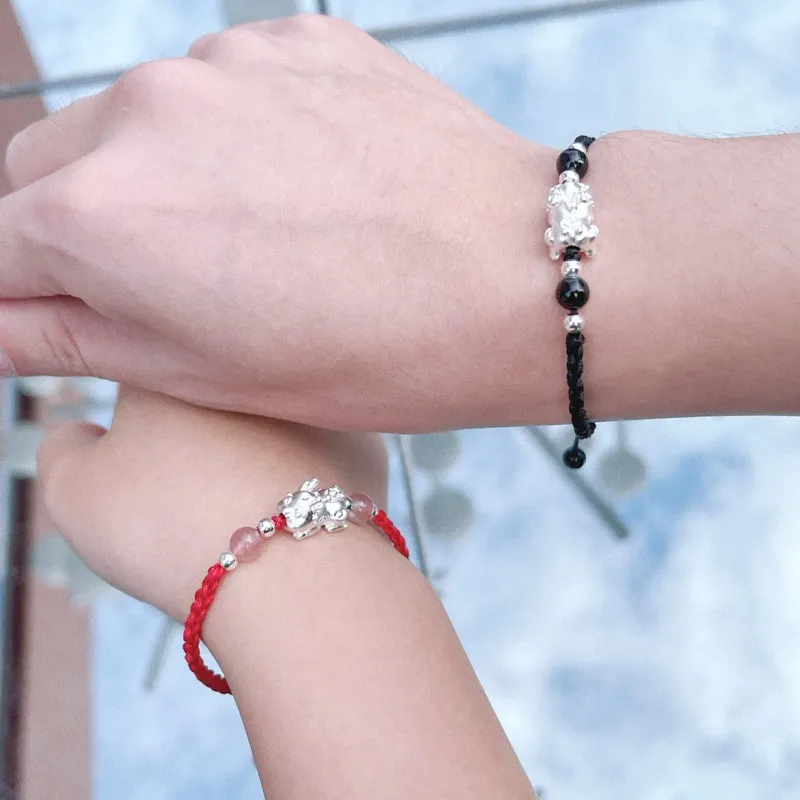 JIAFULAI Fabric Rope Bracelets Unisex-1