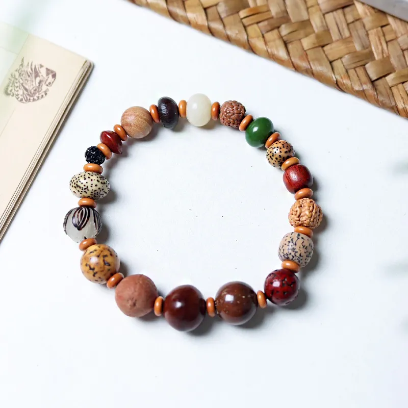JIAFULAI Bodhi Seed Bracelets Unisex-8